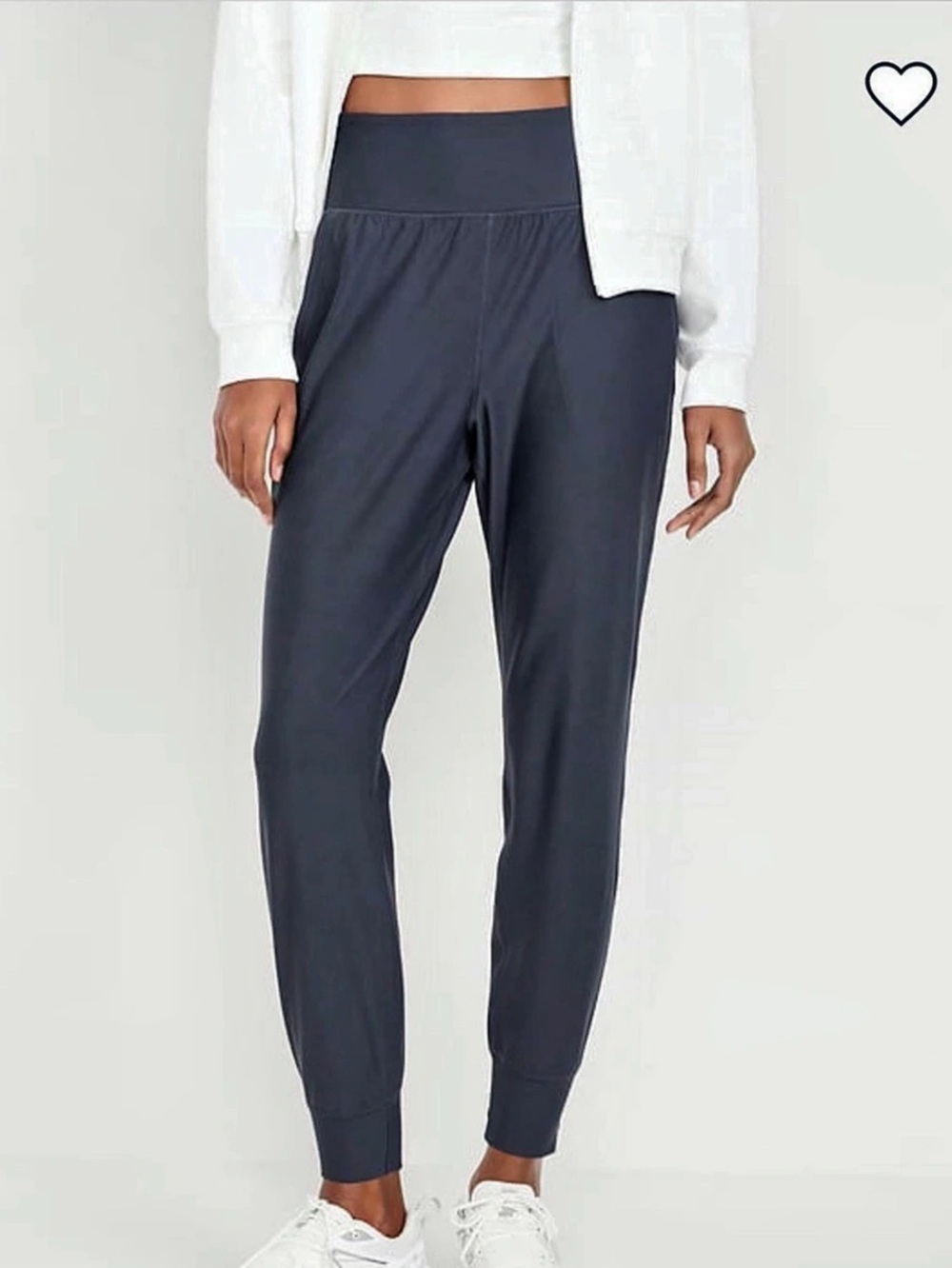 Old Navy High-Waisted PowerSoft Pocket Joggers Blue